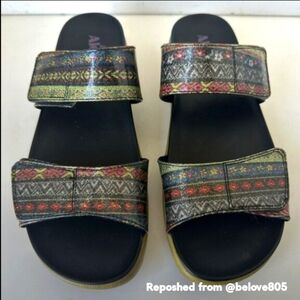 Alegria Lena Slide Sandals Size 11.5 - 12 Slip On Arch Support Comfort Travel